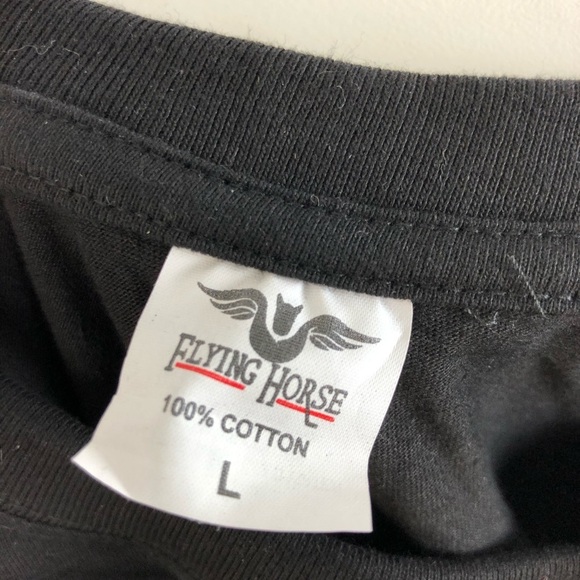 FLYING HORSE Drip Too Hard T-Shirt Sz L - Picture 5 of 8